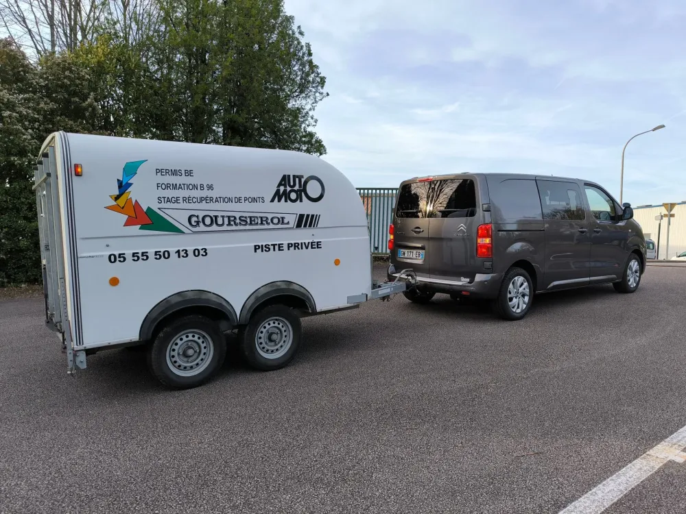 Permis remorque près de Panazol